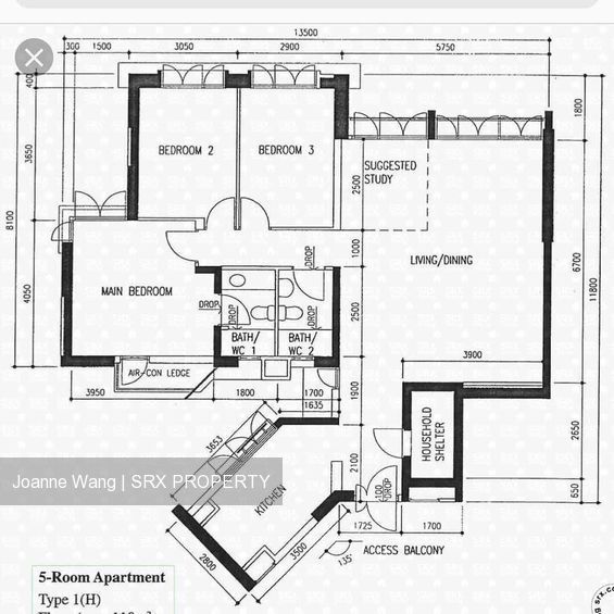 Blk 2B Upper Boon Keng Road (Kallang/Whampoa), HDB 5 Rooms #209982541